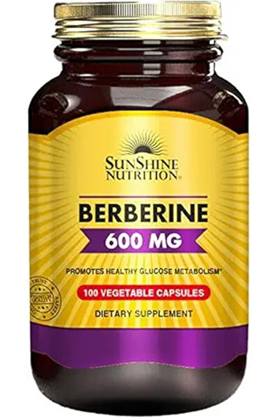 Sunshine Nutrition صن شاين إن بربارين 600 ملغ 100 كبسولة نباتية