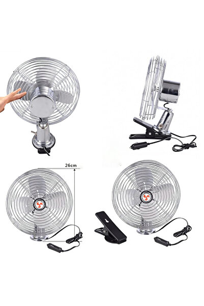 Generic 8 inch 21 watt car fan