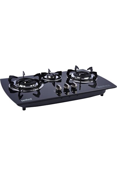 Sanford Gas Oven with 3 Burners, Gray - SF5404GC