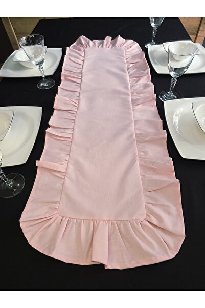 Angels' Collection Ruffled Around the Edge Runner - Has a Liquid Repellent Pr...