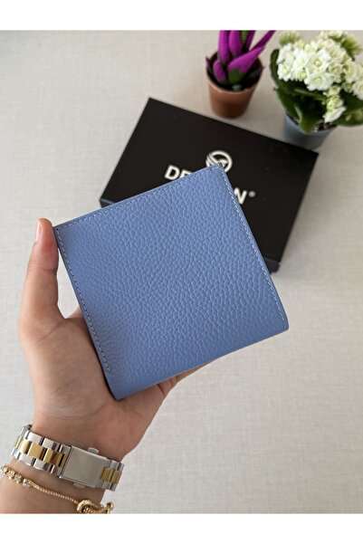 DERKON Жіночий гаманець Juno з натуральної шкіри, який поміститься в будь-яку сумку