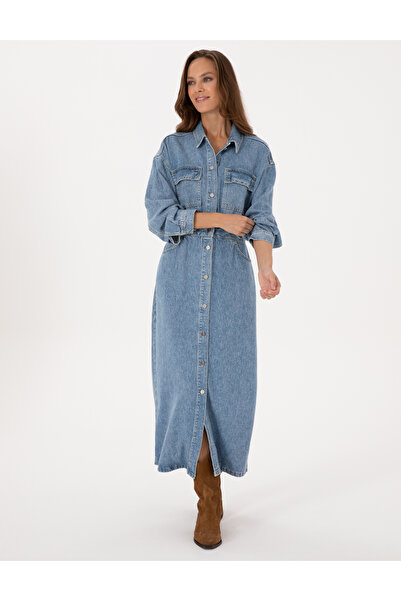 Pierre Cardin Mavi Comfort Fit Jean Elbise 50308538-VR036