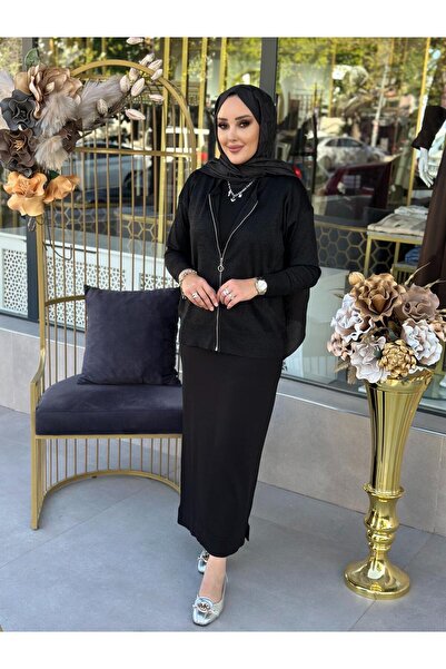 Merwish Heidi Takım Siyah