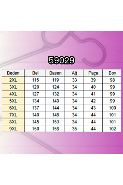 Eslina 59029 Plus Size Elastic Waist Pipe Leg Modal Pants - Black