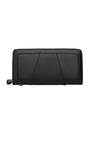 Tessero Women's wallet made of eco-leather, handle, multiple compartments, phone pocket, c closure