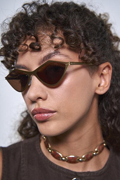 Bilge Karga Eclipse Antique Gold Brown Güneş Gözlüğü