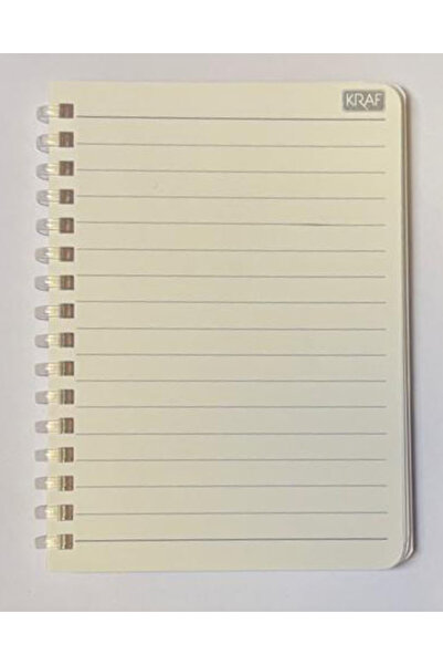 KRAF A6 Spiral Notebook + Index (Pp) + Sticky Note Paper Set Flamingo Themed