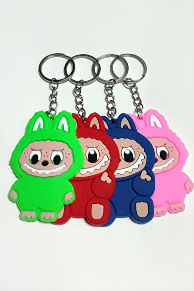 ​mayf Labubu Silicone Keychain