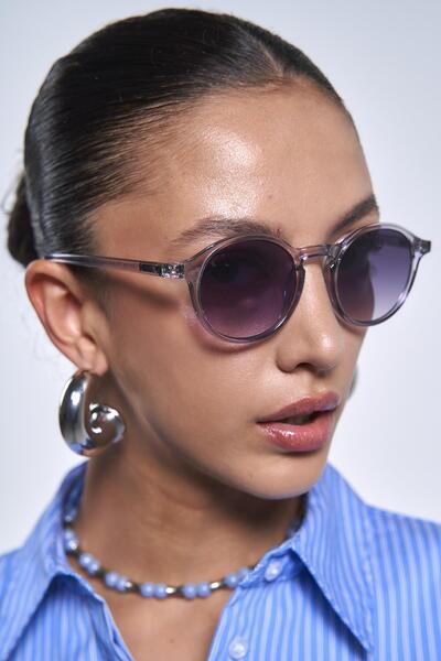 Bilge Karga Pearl Grey Black Degrade Güneş Gözlüğü