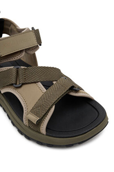 CLARKS Ανδρικά Σανδάλια μπεζ CLARKS-26181522 OAKWOOD COMBI