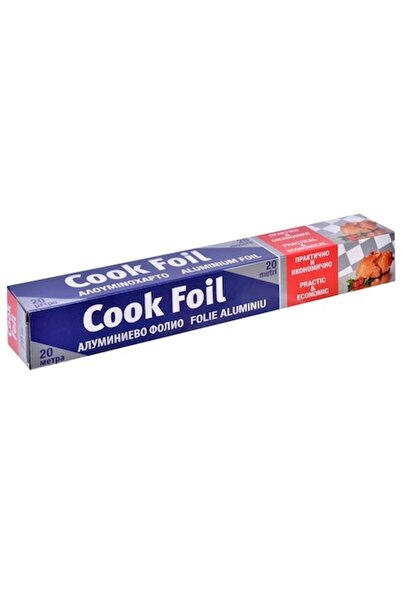 ANTBRO Folie de aluminiu Antbro®, pentru gătit, 20m x 29cm