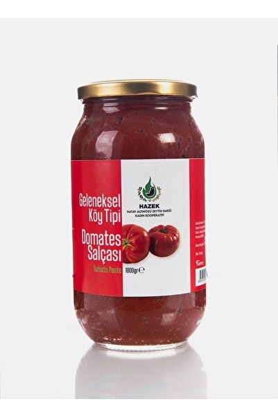 HAZEK KADIN KOOPERATİFİ Hazek Geleneksel Domates Salçası 1000 gr