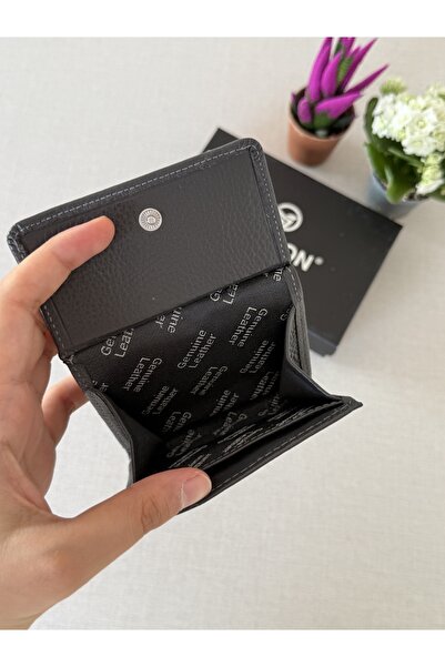 DERKON Genuine Leather Juno Model Women's Wallet in a Size That Will Fit in Any Bag