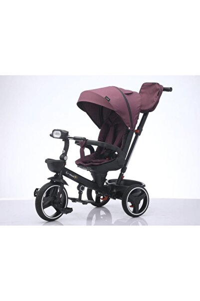 L-Sun Tricicletă cu poziție de dormit, lumini și muzică SL06 Mov
