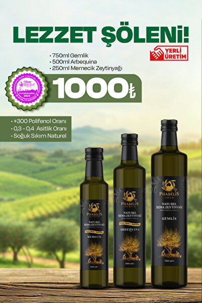Phaselis Olive Zeytinyağı Lezzet Şöleni