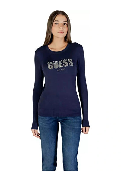 Guess Reyna Kadın Mavi Triko W5BR40Z2NQ2-G77G