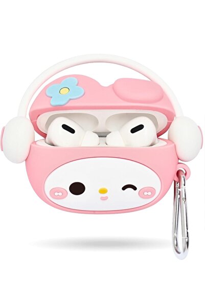 kılıfbenim Airpods Pro 3. Nesil Uyumlu Hello Kitty Karakter Silikon Koruma Kı...