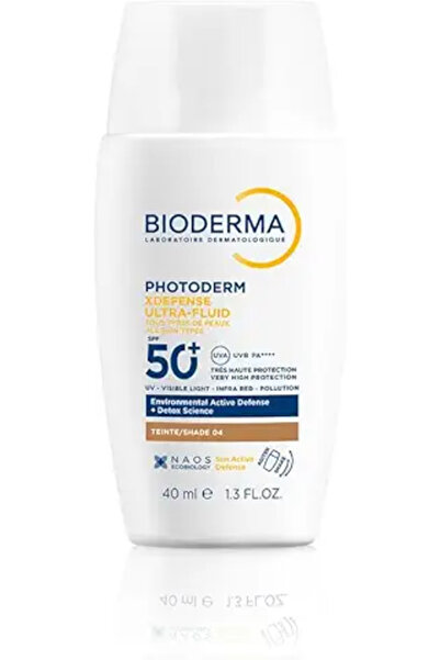 Bioderma فوتوديرم إكس ديفينس ألترا فلويد بعامل حماية من الشمس 50+، 40 مل (لون...
