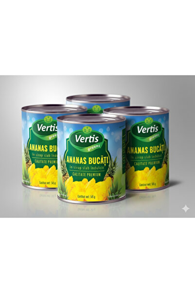 Vertis Set of 3 pieces Pineapple Box 565 g