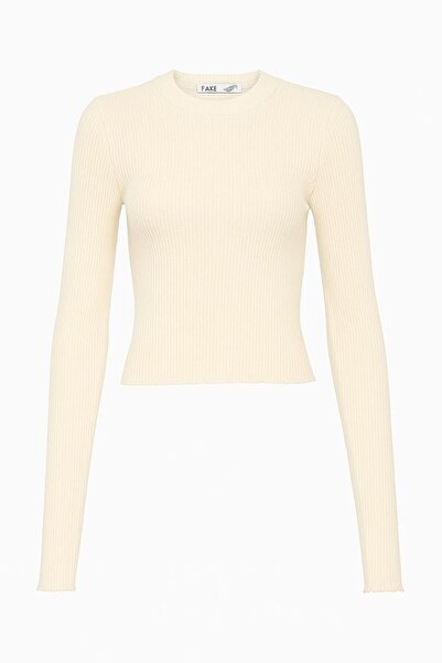 HAKKE Simit Yaka İnce Fitilli Blouse