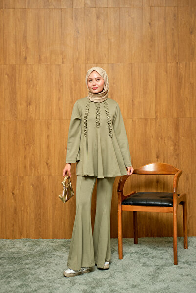 LOCCO Kadın Godeli İkili Takım Yeşil