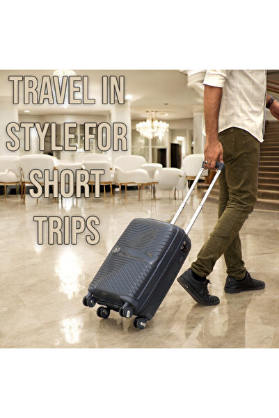 ZAAPPY Hard Case 20 Inch (7-10kg) Miami PP Luggage Lightweight, Unbreakable, Secured Lock