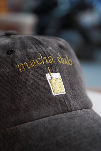 CAP BROS Șapcă MACHA CLUB cu broderie învechită