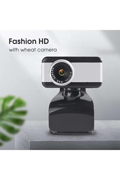 Rabelix Online Marketing WebCam 5Mp 1080p Konferans Kamera Dahili Mikrofon Chat Görüntülü Sohbet Yayın Kamerası