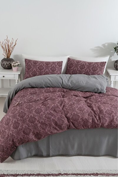 Zeynep Tekstil Cotton Double Duvet Cover Set |   Duvet Cover and Pillowcase |   Bed Without Sheet