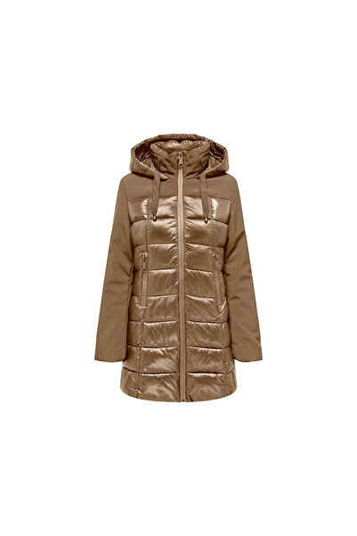 ONLY Onlsophie Mix Puffer Cc Otw Women's Casual Coat15294008-OTTER Brown