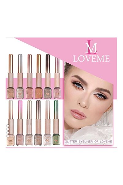 Love Me Glitter Eyeliner Set of 12 Different Colors