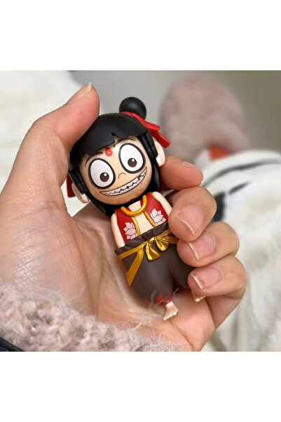 CEDAN New Nezha 2 Anime Aobing Nezha Cosplay Figure Expression Face-Changing