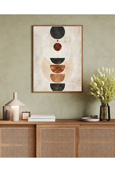 Tuba Decor Tablo dintr-o singură bucată cu rame din lemn pentru sufragerie, sufragerie, bucătărie