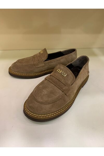 evva shoes HAKİKİ SÜET ÇOK RAHAT GÜNLÜK LOAFER