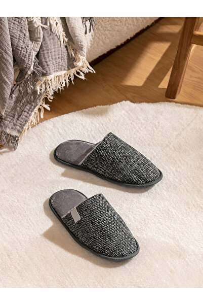 LC Waikiki LCW STEPS Gri Erkek Ev Terliği