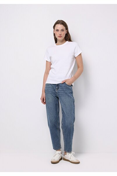 Colin's Barrel Fit Kadın İndigo Jean Pantolon