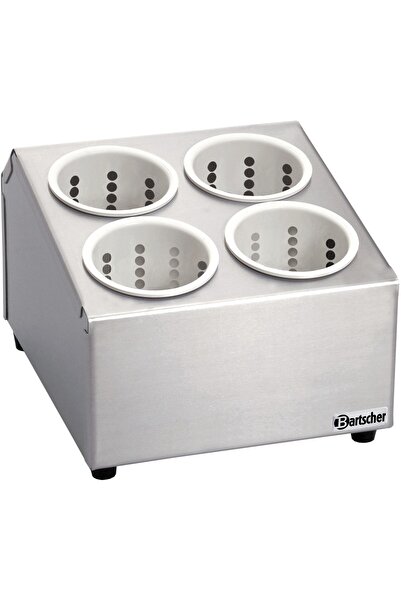 Moratti România Stainless steel cutlery holder box, Moratti, 4 compartments