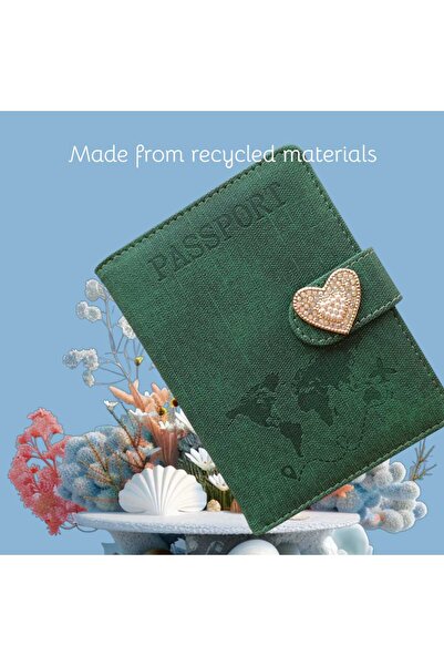 ORGANICYOU Shangai 1Pc Vintage Rfid Shielding Passport Wallet - Slim Multi-Functional Travel Wallet