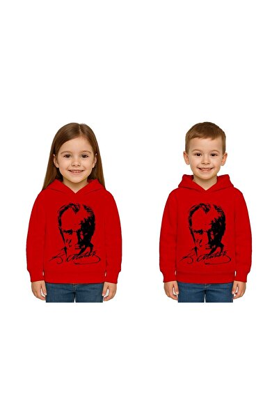 SEDİRLİ سويت شيرت بقلنسوة للجنسين من يو إن إكس يونيسكس، 19 مايو، 29 أكتوبر، 23 أبريل، 10 نوفمبر، أتاتورك للأطفال