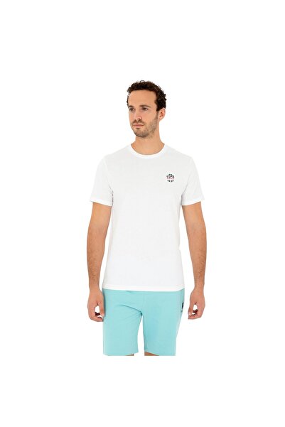 U.S. Polo Assn. Men's Regular Fit Crew Neck White T-Shirt