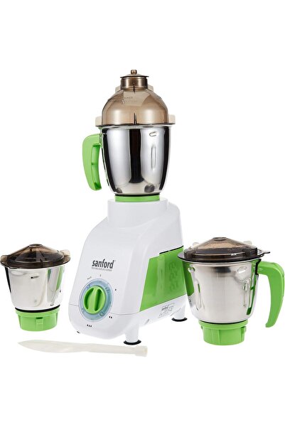 Sanford 3-in-1 Blender and Grinder, 650W, 1.5L - SF5904GM BS, White