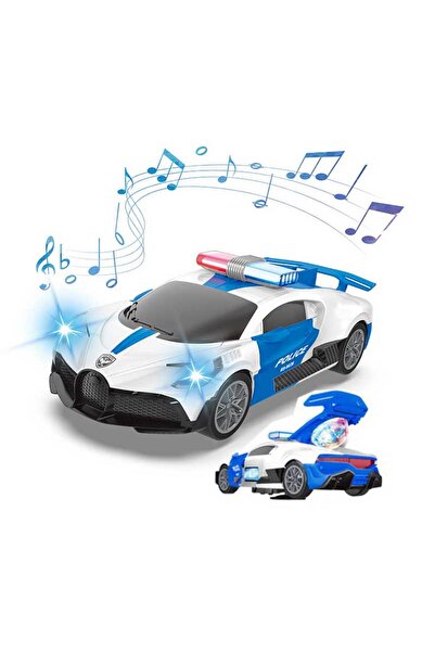 FELİTE Pilli DİSKO IŞIKLI HAREKETLİ ÇARP DÖN Polis Arabası ( Görsel Videosundan İzleyebilirsiniz)