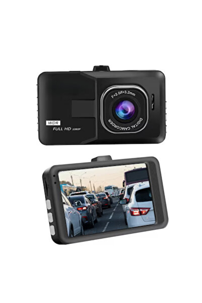 D&K WONDER D&K Car DVR Camera, Full HD 1080p, LCD 3", 120° FOV, G-Sensor, Loop Recording