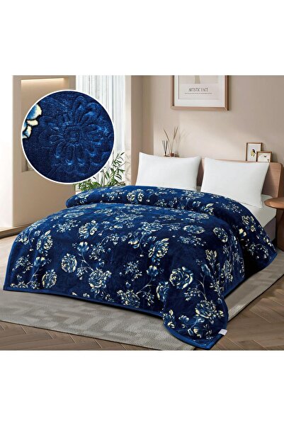 Roshen Luxurious and high-quality 4-piece blanket for one and a half people, made of soft velvet, size 170*210 cm.