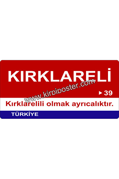 kirpi poster Ahşap Magnet Şehir-i̇l Plakalı Magnet-06x09cm - Kırklareli-39