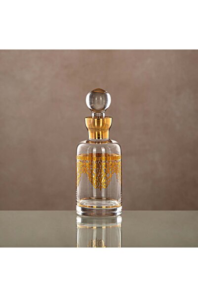 Generic Almarjan Perfume Bottle Clear & Gold 16.5 tola