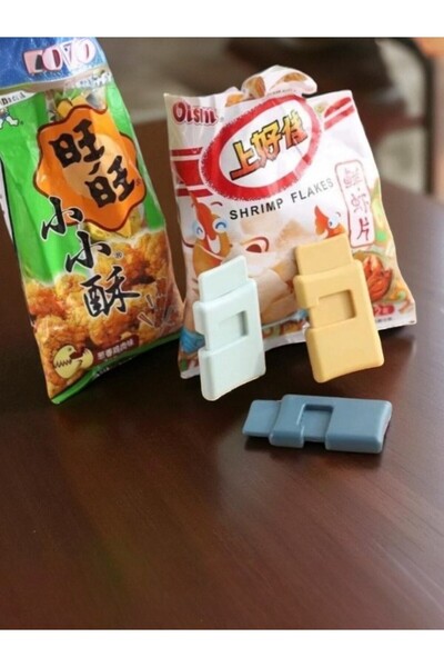 Online Home Market 6-Piece Airtight Bag Bag Packaging And Package Pinch Closure Clip