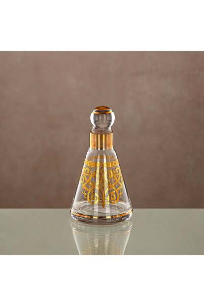 Generic Almarjan Perfume Bottle Clear & Gold 14 tola