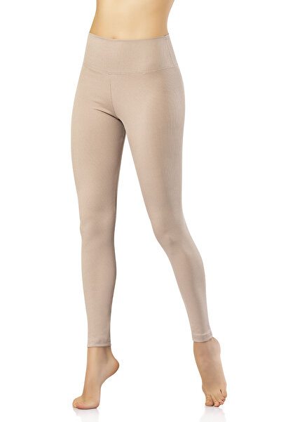 Zeta Group Women's High Waist Long Wick Diving Style Long Model Leggings Sing...