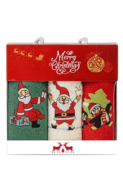 HORECA PAPATYA Set 3 prosoape de bucatarie CRACIUN 30x50 cm